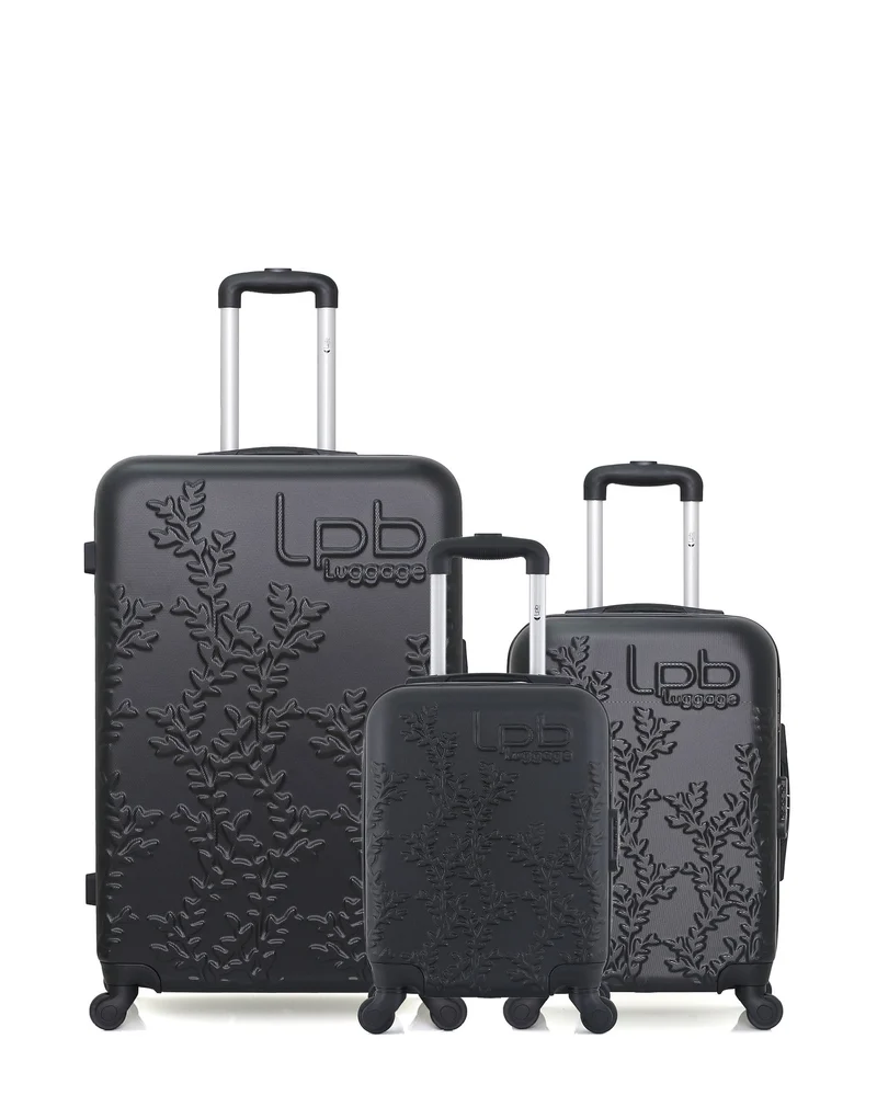 LPB LUGGAGE – 3er-Pack – Großer Koffer, Handgepäck und Handgepäck XXS