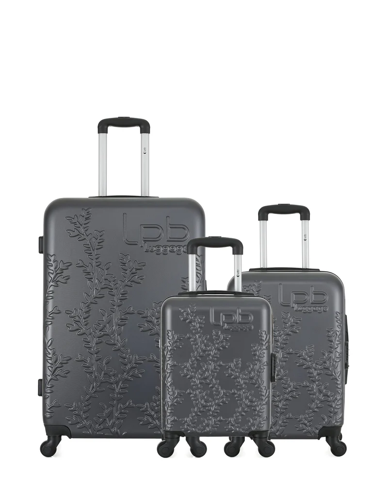 LPB LUGGAGE – 3er-Pack – Großer Koffer, Handgepäck und Handgepäck XXS