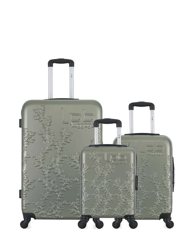 LPB LUGGAGE – 3er-Pack – Großer Koffer, Handgepäck und Handgepäck XXS