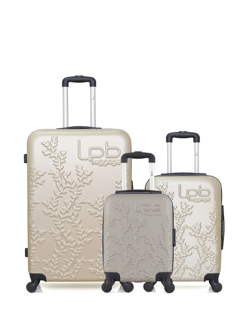 LPB LUGGAGE – 3er-Pack – Großer Koffer, Handgepäck und Handgepäck XXS
