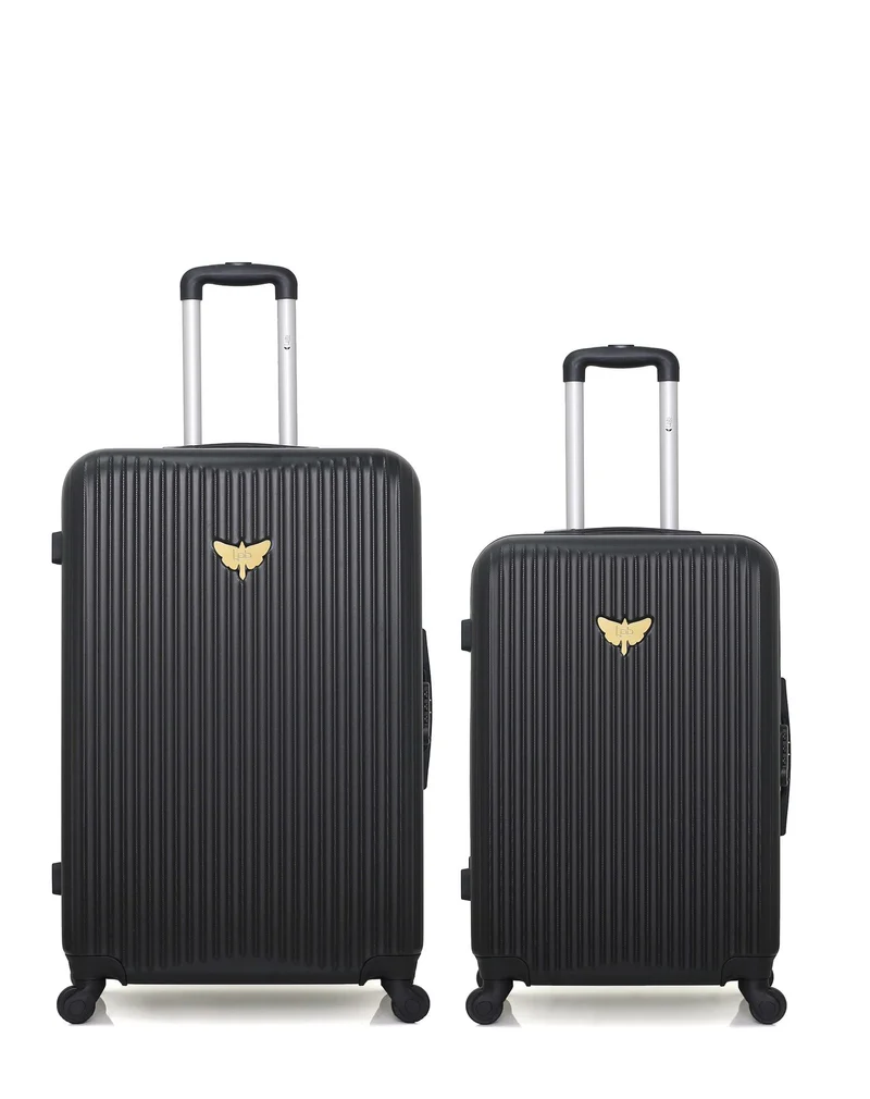 LPB LUGGAGE – 2er-Pack – Großer Koffer und mittelgroßer Koffer AGATA