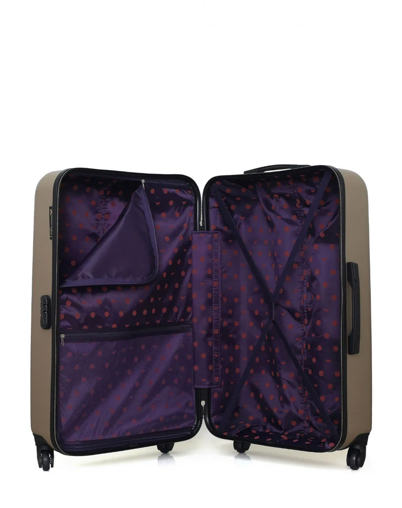 LPB LUGGAGE – 2er-Pack – Großer Koffer und mittelgroßer Koffer AGATA