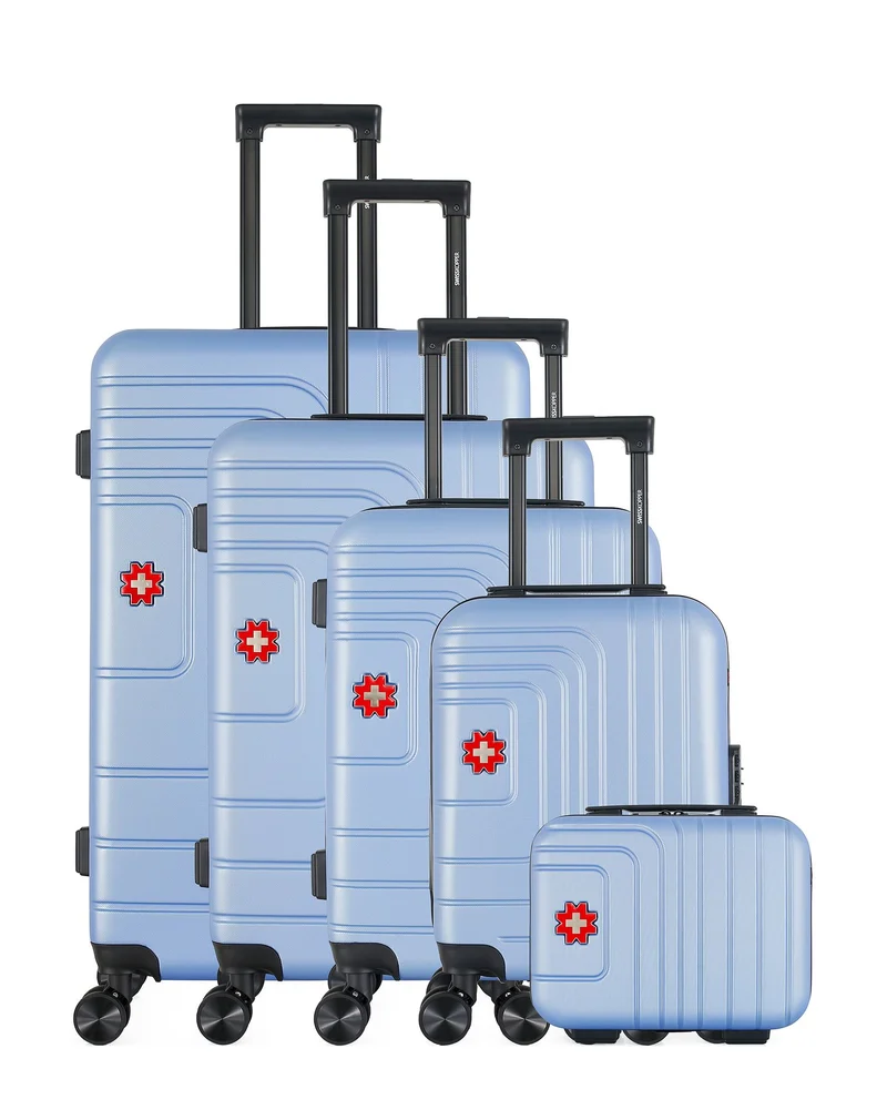 SWISS KOPPER – 5er-Set: Hartschalenkoffer RUTI-U