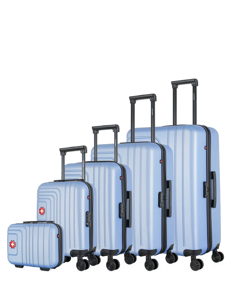 SWISS KOPPER – 5er-Set: Hartschalenkoffer RUTI-U
