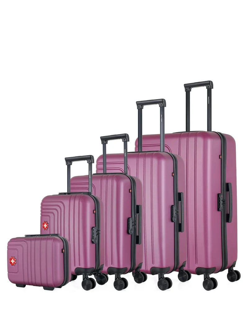 SWISS KOPPER – 5er-Set: Hartschalenkoffer RUTI-U