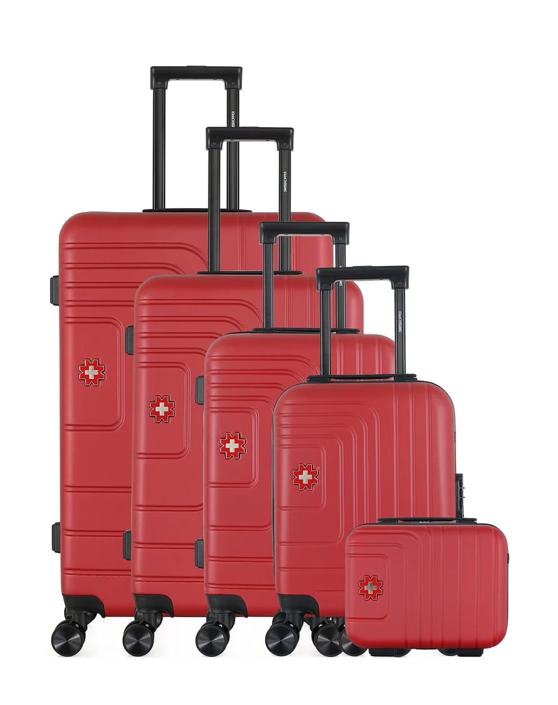SWISS KOPPER – 5er-Set: Hartschalenkoffer RUTI-U