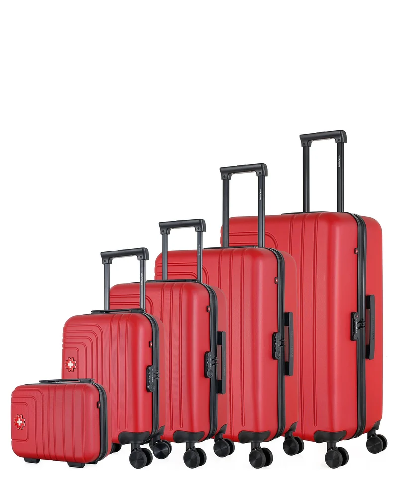 SWISS KOPPER – 5er-Set: Hartschalenkoffer RUTI-U