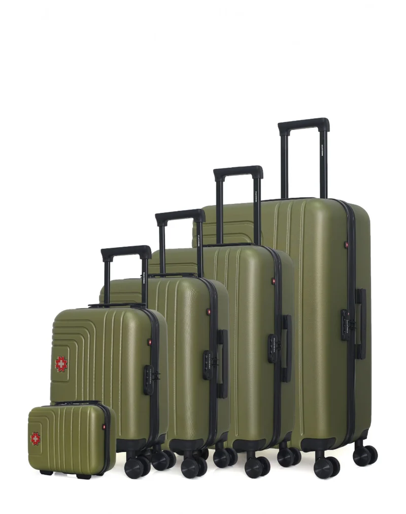 SWISS KOPPER – 5er-Set: Hartschalenkoffer RUTI-U