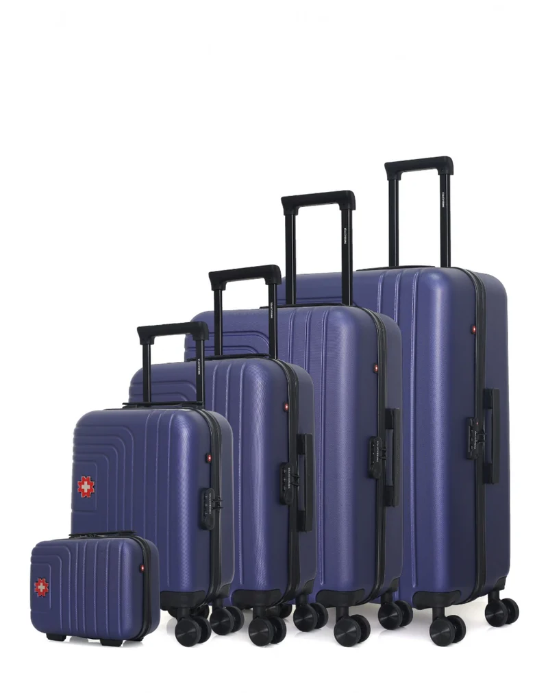 SWISS KOPPER – 5er-Set: Hartschalenkoffer RUTI-U