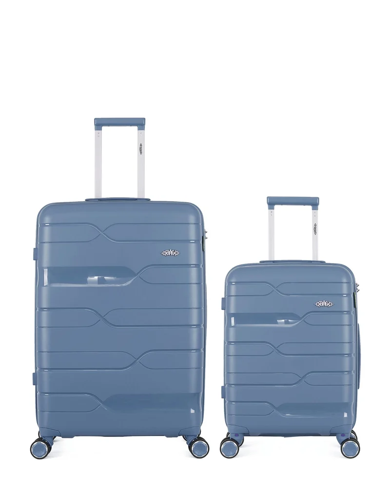 OBAGO - 2er-Pack - Großer Koffer und Handgepäck PEGASE