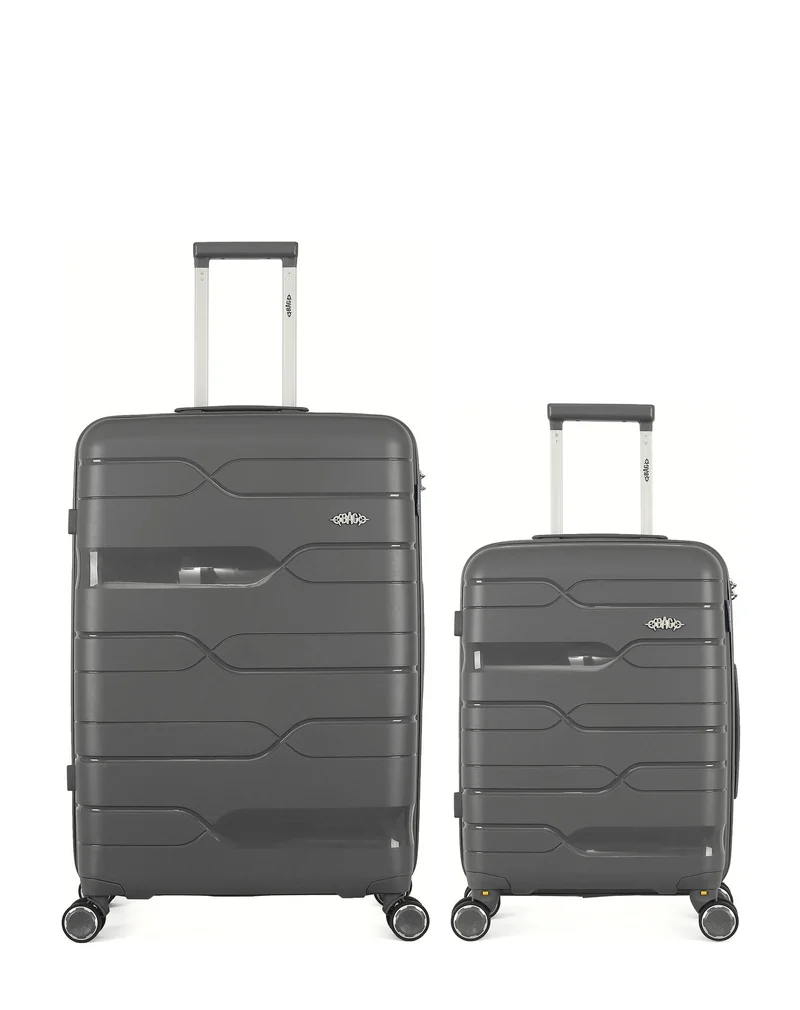 OBAGO - 2er-Pack - Großer Koffer und Handgepäck PEGASE