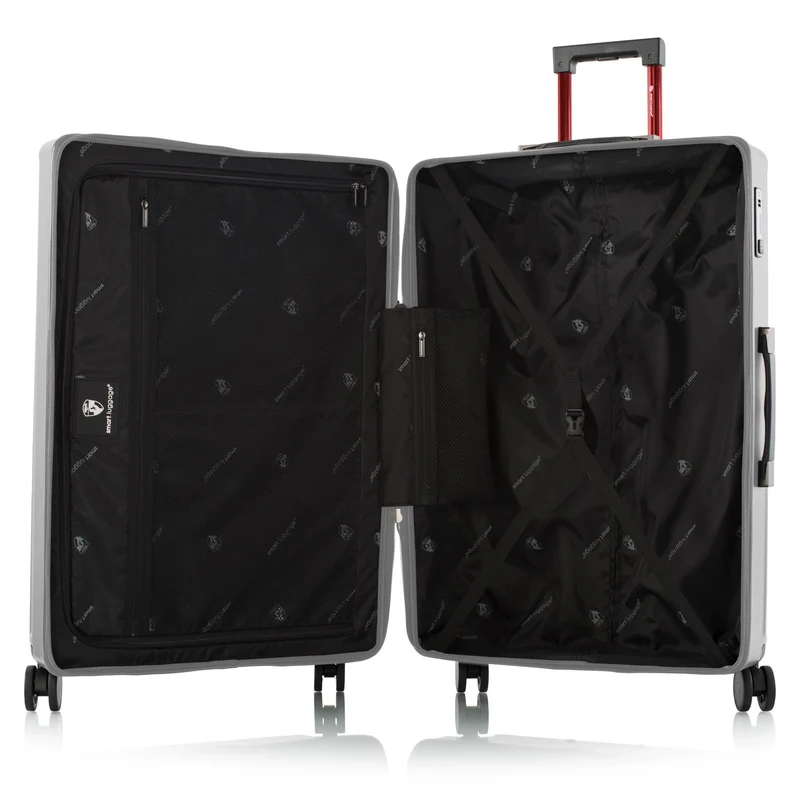 Heys SmartLuggage - 4-Rollen-Trolley Set 3tlg. L/M/S (silver)