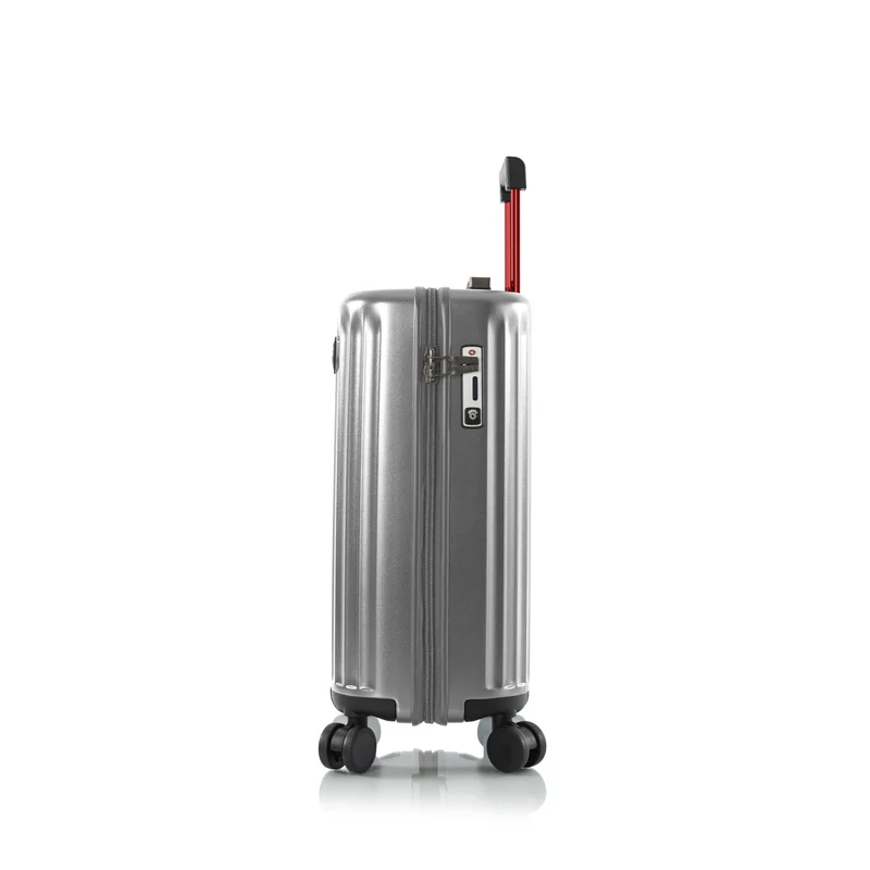 Heys SmartLuggage - 4-Rollen-Kabinentrolley S (silber)