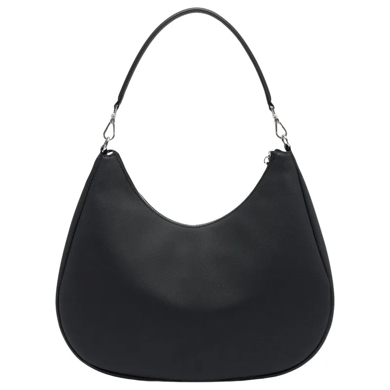 Lacoste Daily City Hobo Bag - Schultertasche 23 cm (noir)