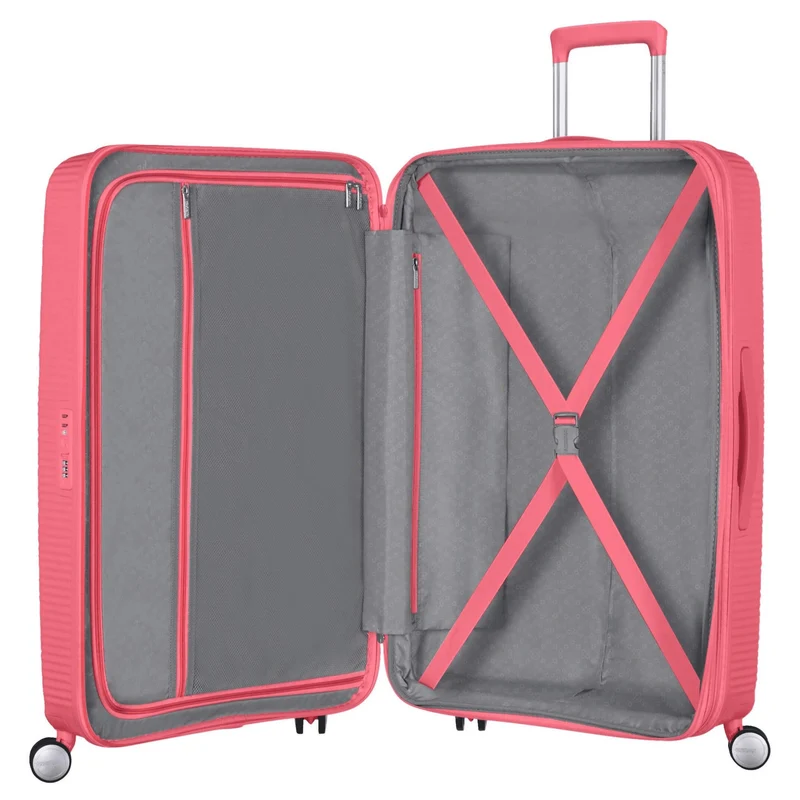 American Tourister Soundbox - 4-Rollen-Trolley 77 cm (sun kissed coral)