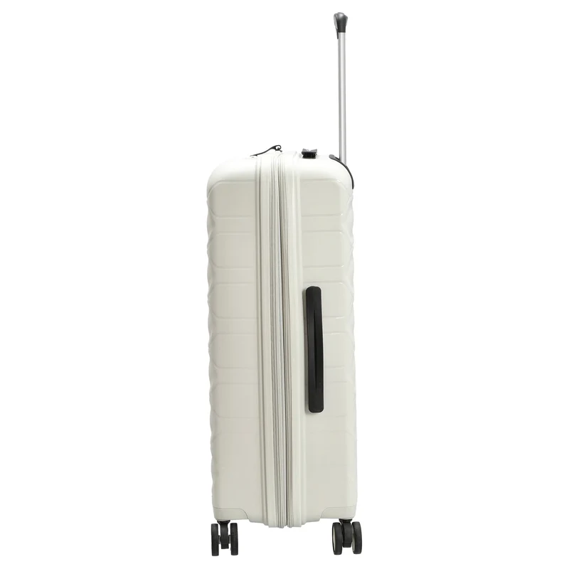 D&N Travel Line 4700+ - 4-Rollen-Trolley M 68 cm erw. (cream white)