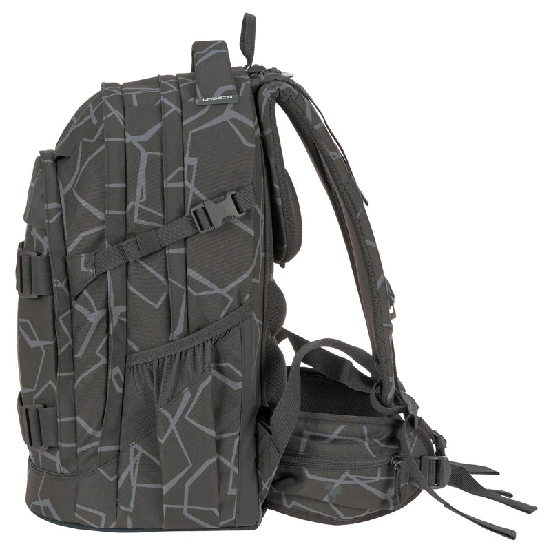 Lässig Bold Origin - Schulrucksack 46.5 cm (Edges Grey)