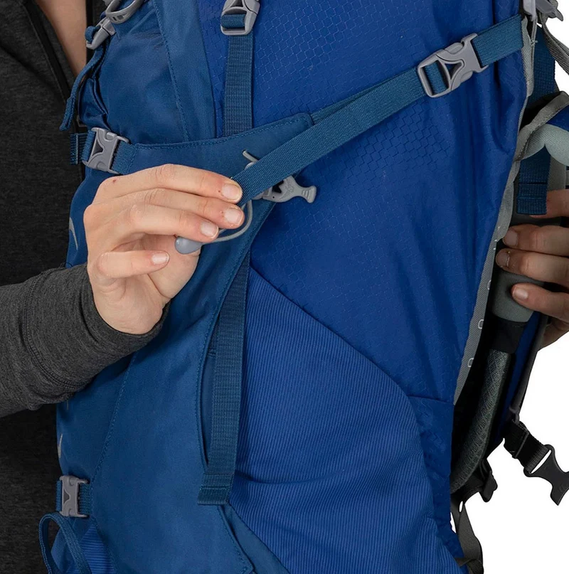 Osprey Ariel 65 Women - Trekkingrucksack 75 cm (ceramic blue, XS/S)