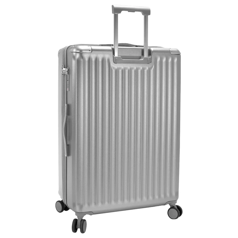 Heys Luxe - 4-Rollen-Trolley L 76 cm erw. (silver)