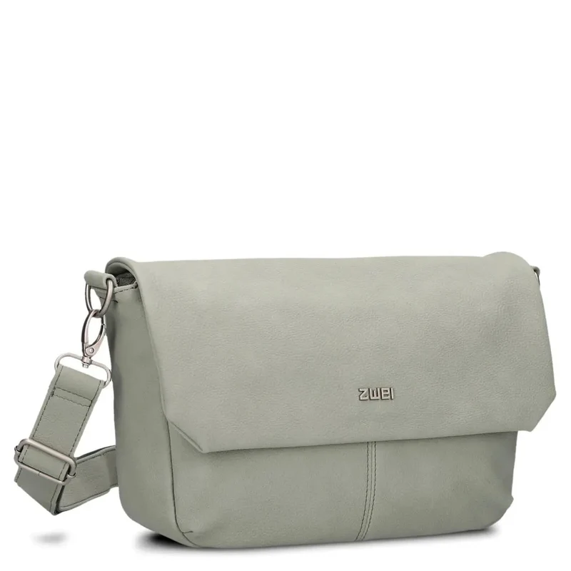 zwei Mademoiselle M60 - Umhängetasche 33 cm (sage)