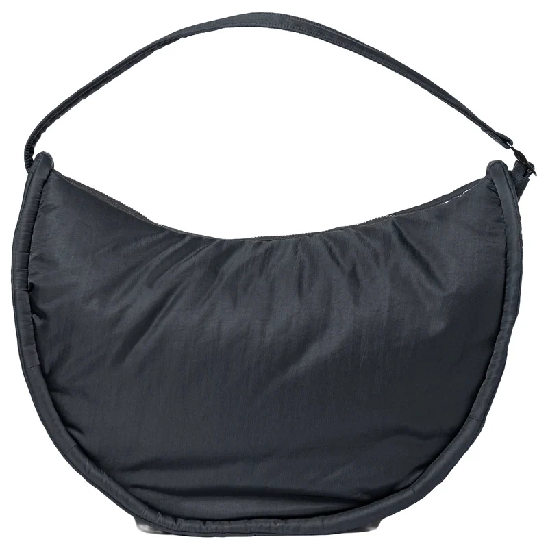 Sandqvist Curve Half Moon Bag L - Umhängetasche 42 cm (black)