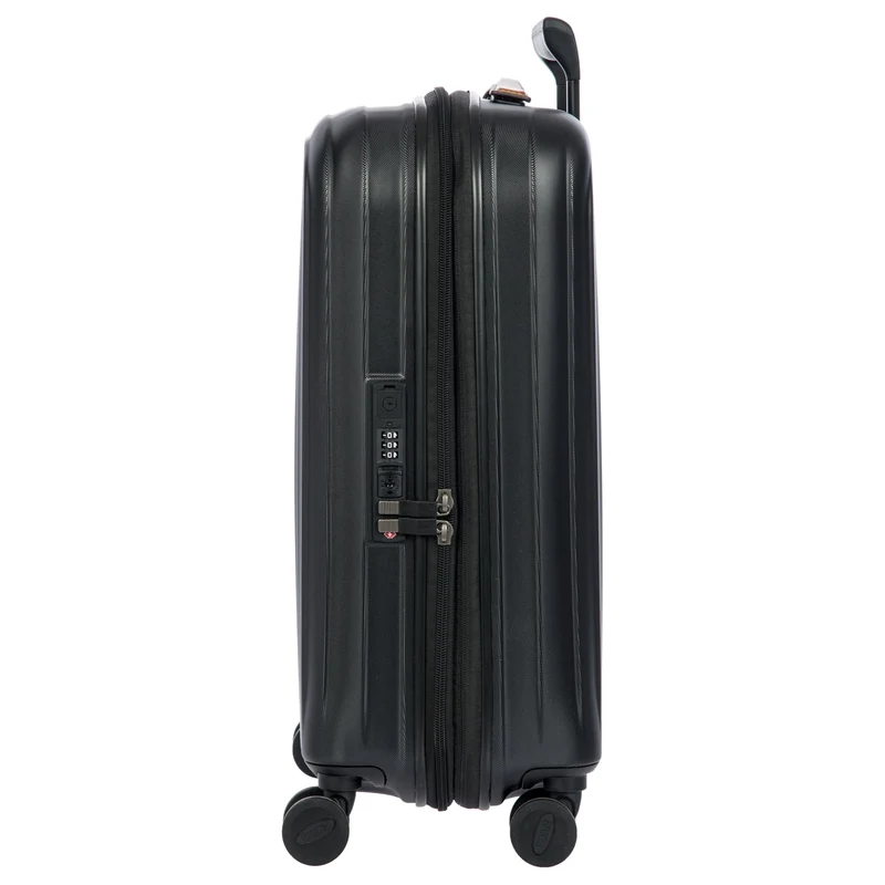 Brics Taormina - 4-Rollen-Kabinentrolley S 55 cm erw. USB (schwarz)