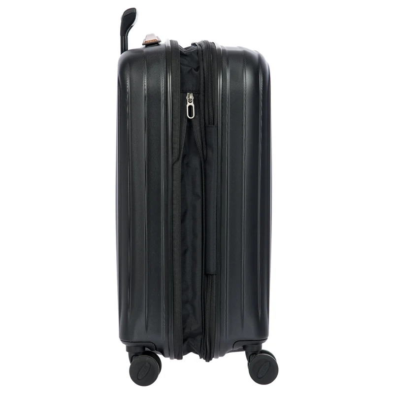 Brics Taormina - 4-Rollen-Kabinentrolley S 55 cm erw. USB (schwarz)