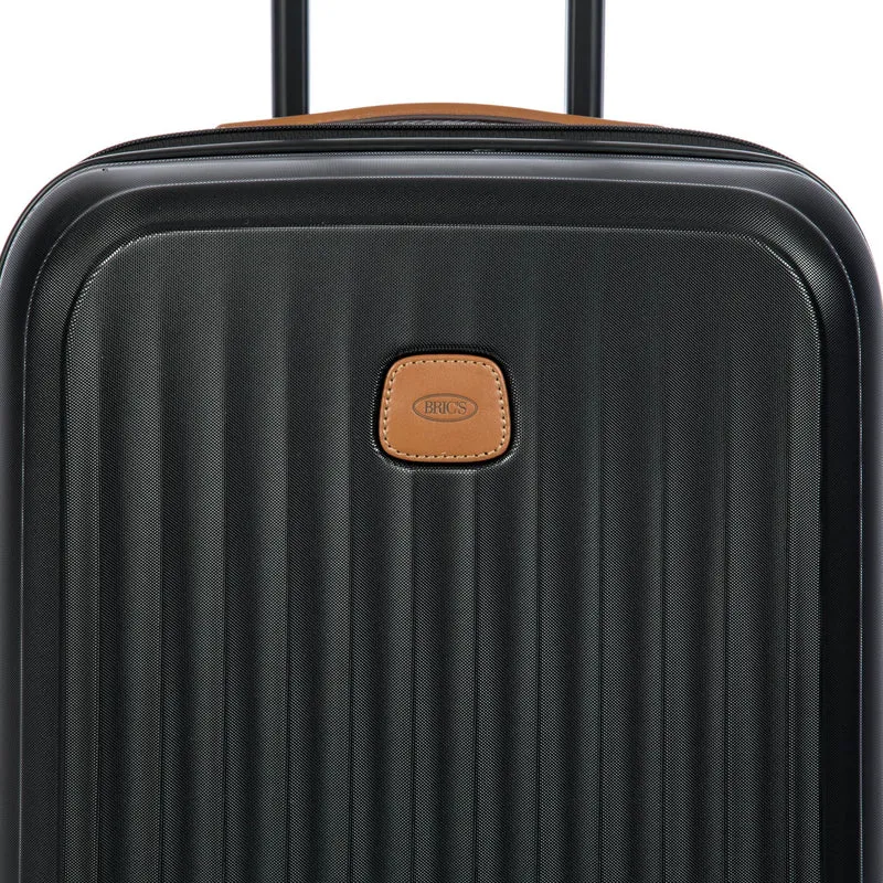 Brics Taormina - 4-Rollen-Kabinentrolley S 55 cm erw. USB (schwarz)