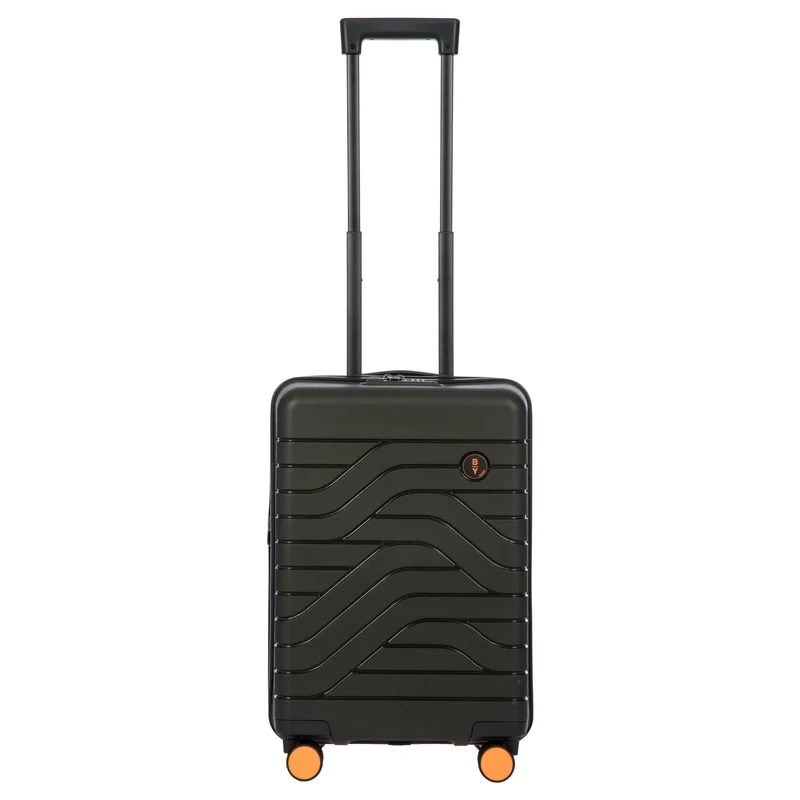 Brics BY Ulisse - 4-Rollen-Kabinentrolley 55 cm erw. (olive)