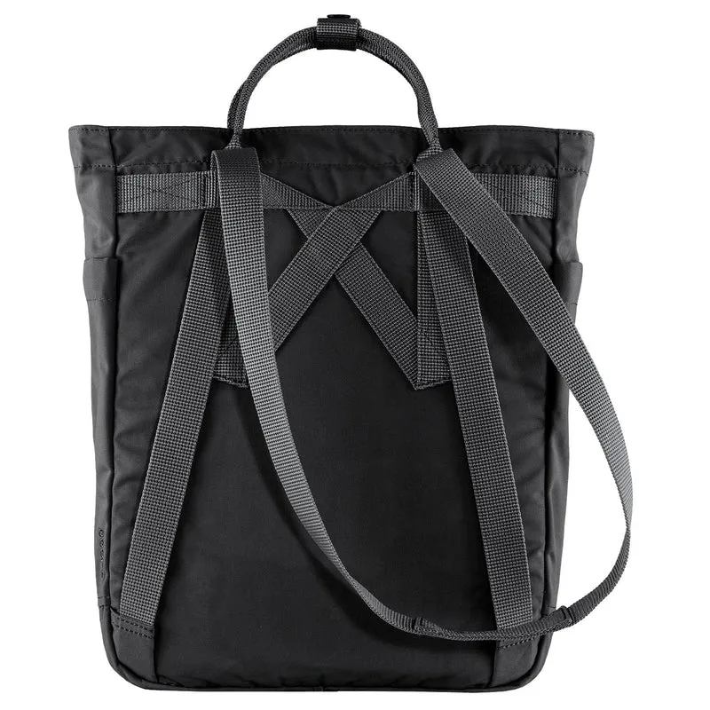 Fjällräven Kånken Totepack - Umhängetasche/Rucksack 13" 40 cm (black)