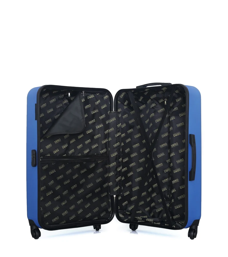 HERO – 2er-Pack – Großer Koffer und Kosmetikkoffer LIPARI