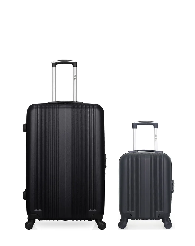 HERO – 2er-Pack – Großer Koffer und Handgepäck XXS LIPARI