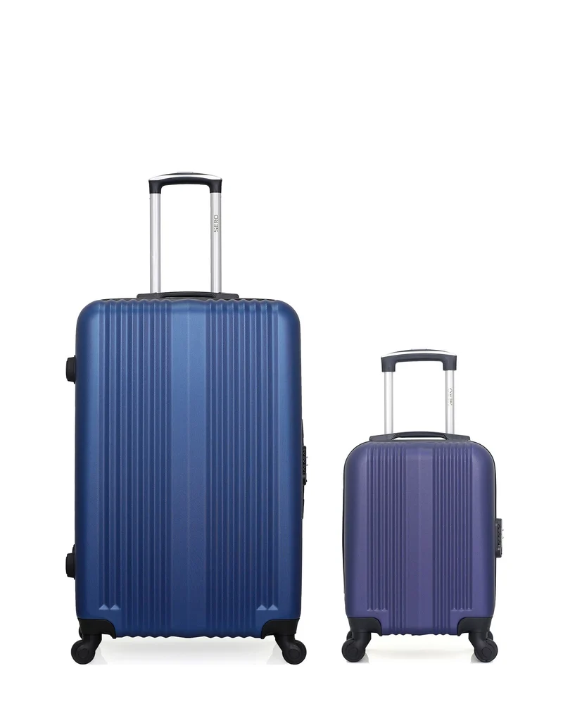 HERO – 2er-Pack – Großer Koffer und Handgepäck XXS LIPARI