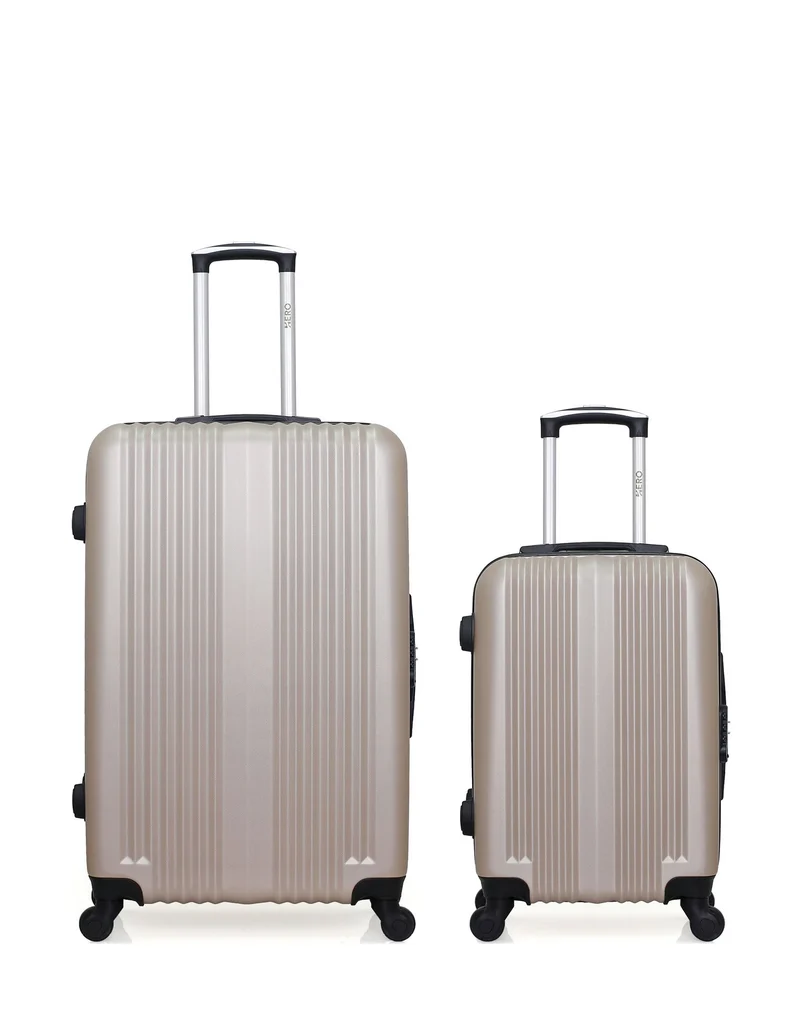 HERO – 2er-Pack – Großer Koffer und Handgepäck LIPARI