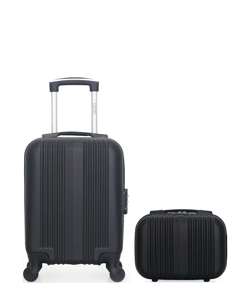HERO – 2er-Pack – Handgepäck XXS und Kosmetikkoffer LIPARI