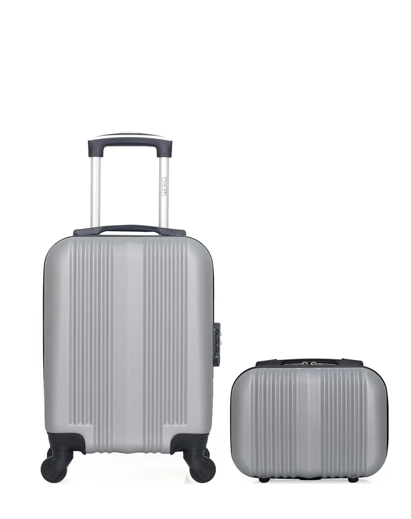HERO – 2er-Pack – Handgepäck XXS und Kosmetikkoffer LIPARI