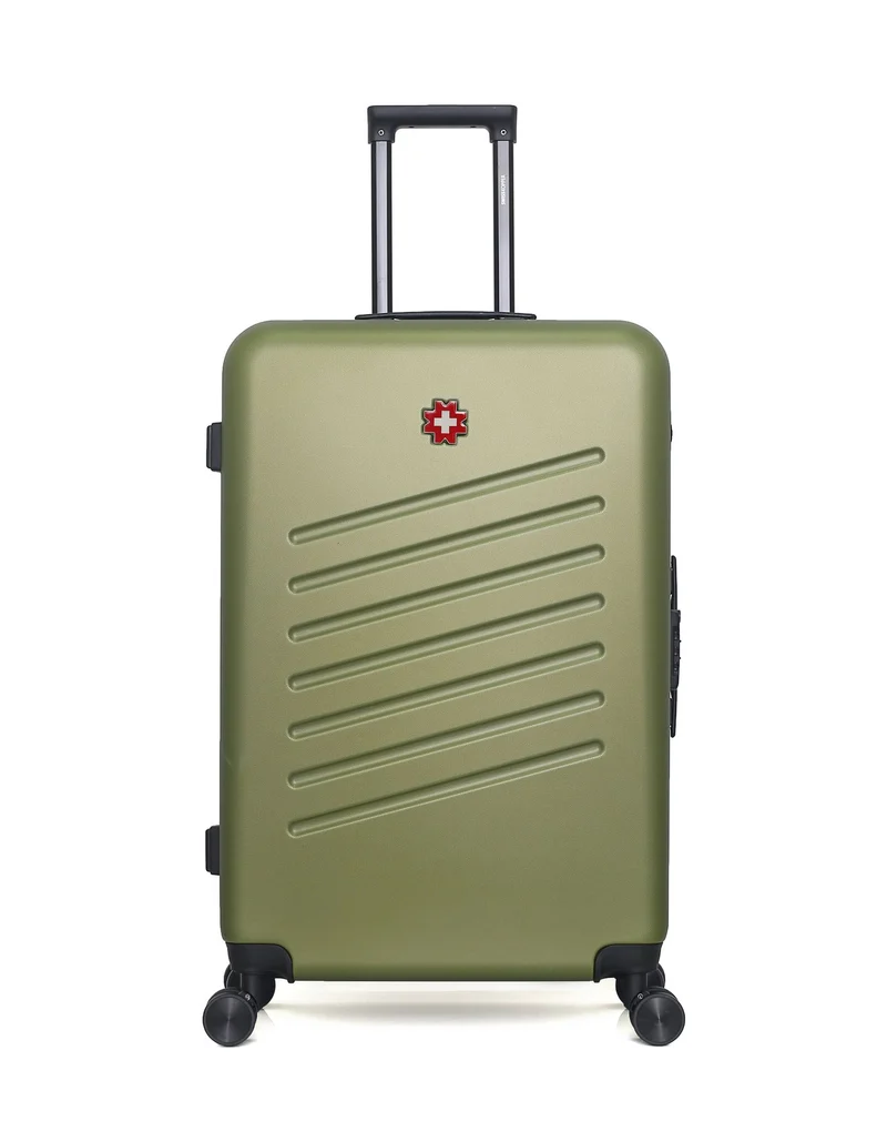 SWISS KOPPER – 3er-Pack – Großer Koffer, mittelgroßer Koffer und Kosmetikkoffer ZURICH