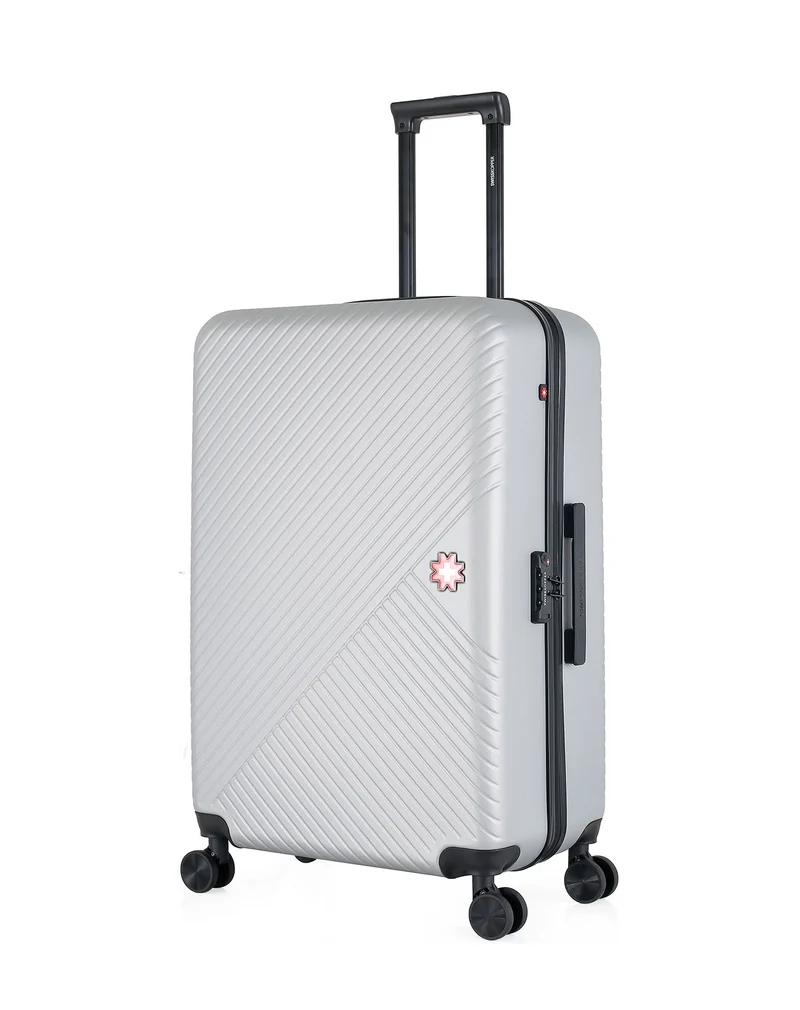 SWISS KOPPER – 3er-Pack – Großer Koffer, mittelgroßer Koffer und Kosmetikkoffer SPIEZ