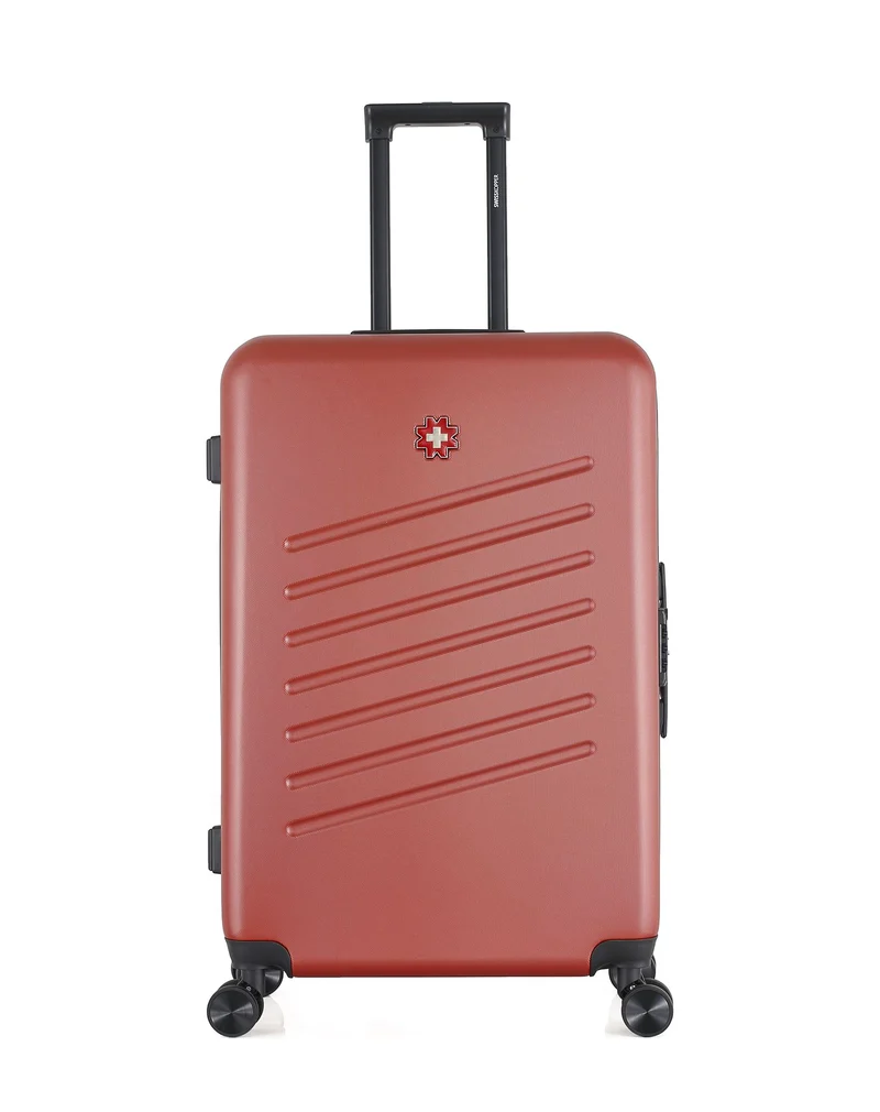SWISS KOPPER – 3er-Pack – Großer Koffer, mittelgroßer Koffer und Handgepäck ZURICH