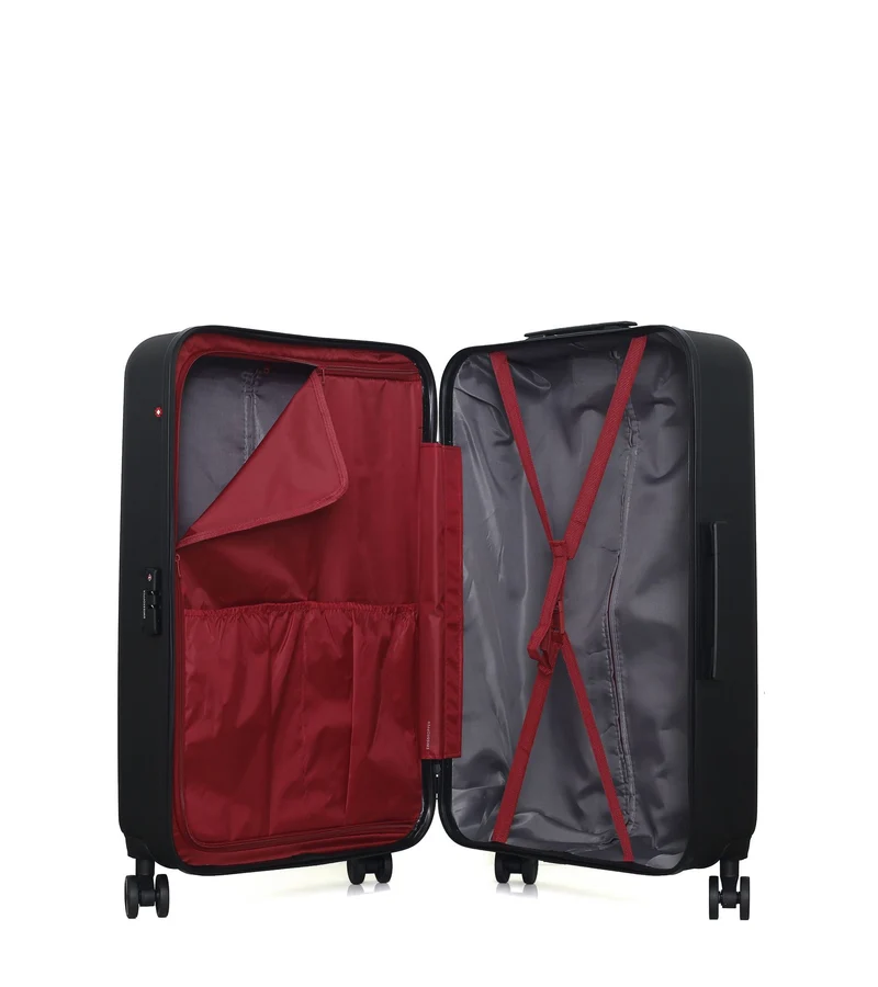 SWISS KOPPER – 3er-Pack – Großer Koffer, mittelgroßer Koffer und Handgepäck XXS ZURICH