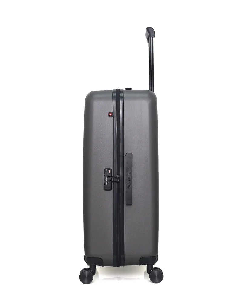 SWISS KOPPER – 3er-Pack – Großer Koffer, mittelgroßer Koffer und Handgepäck XXS ZURICH
