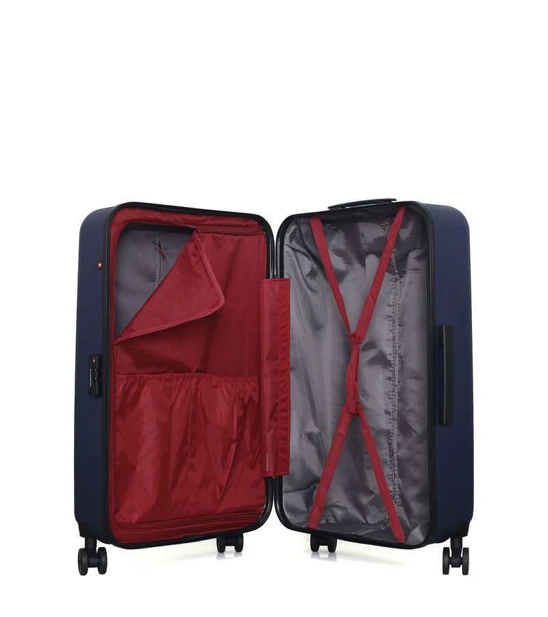 SWISS KOPPER – 3er-Pack – Großer Koffer, mittelgroßer Koffer und Handgepäck XXS ZURICH