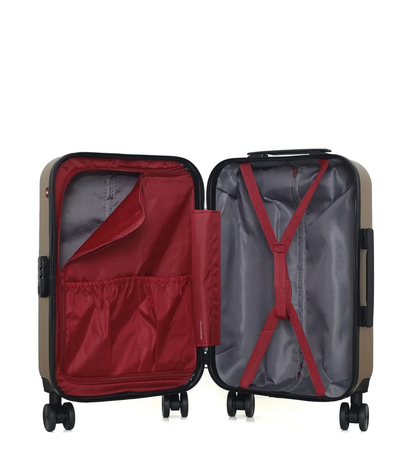SWISS KOPPER – 3er-Pack – Handgepäck, Handgepäck XXS und Kosmetikkoffer ZURICH