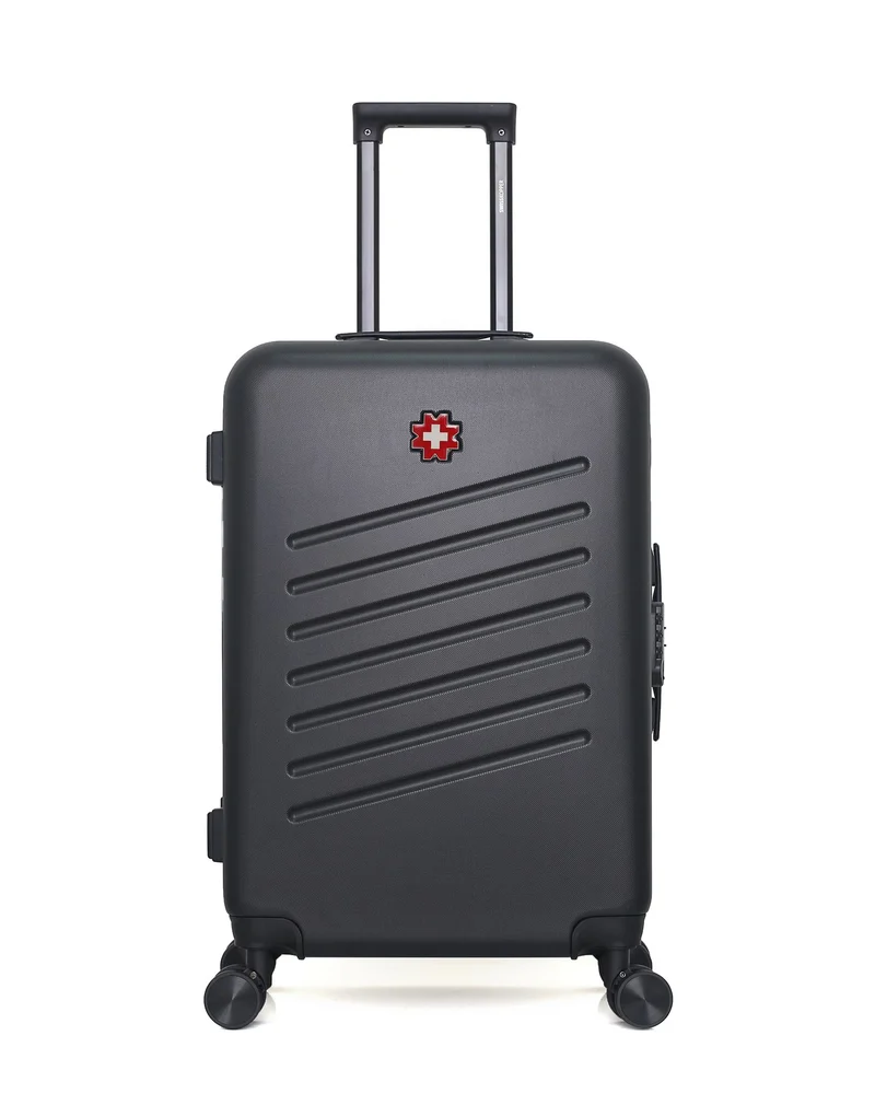 SWISS KOPPER – 2er-Pack – Mittelgroßer Koffer und Handgepäck ZURICH