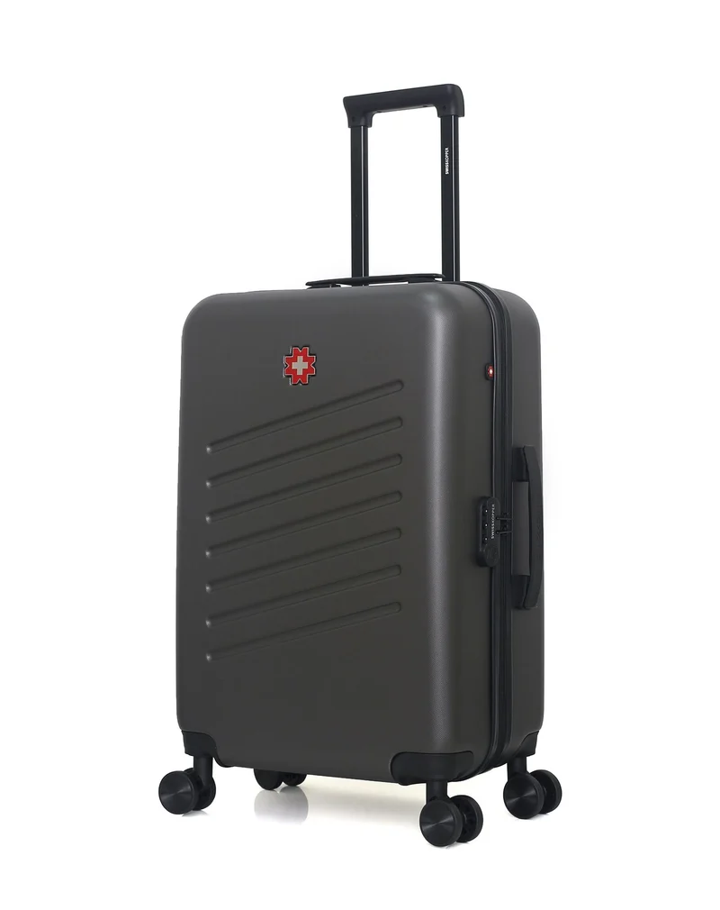 SWISS KOPPER – 2er-Pack – Mittelgroßer Koffer und Handgepäck ZURICH