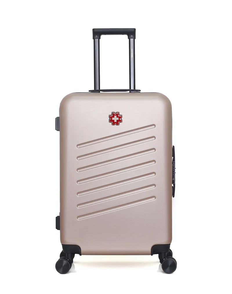 SWISS KOPPER – 2er-Pack – Mittelgroßer Koffer und Handgepäck XXS ZURICH