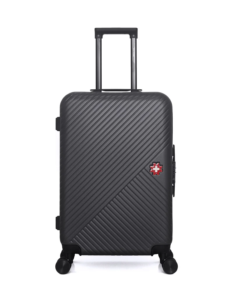 SWISS KOPPER – 2er-Pack – Mittelgroßer Koffer und Handgepäck SPIEZ