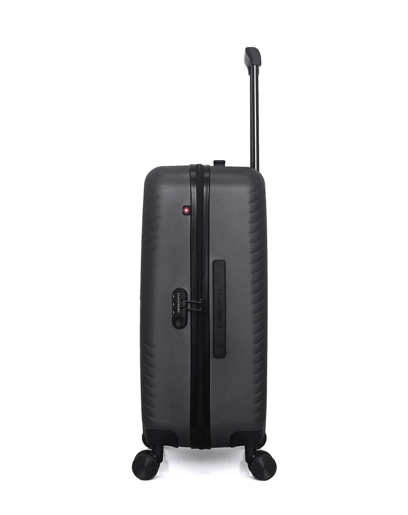 SWISS KOPPER – 2er-Pack – Mittelgroßer Koffer und Handgepäck SPIEZ