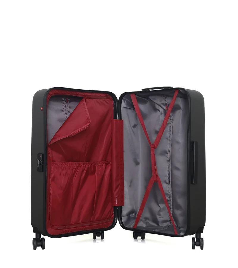 SWISS KOPPER – 2er-Pack – Großer Koffer und mittelgroßer Koffer ZURICH
