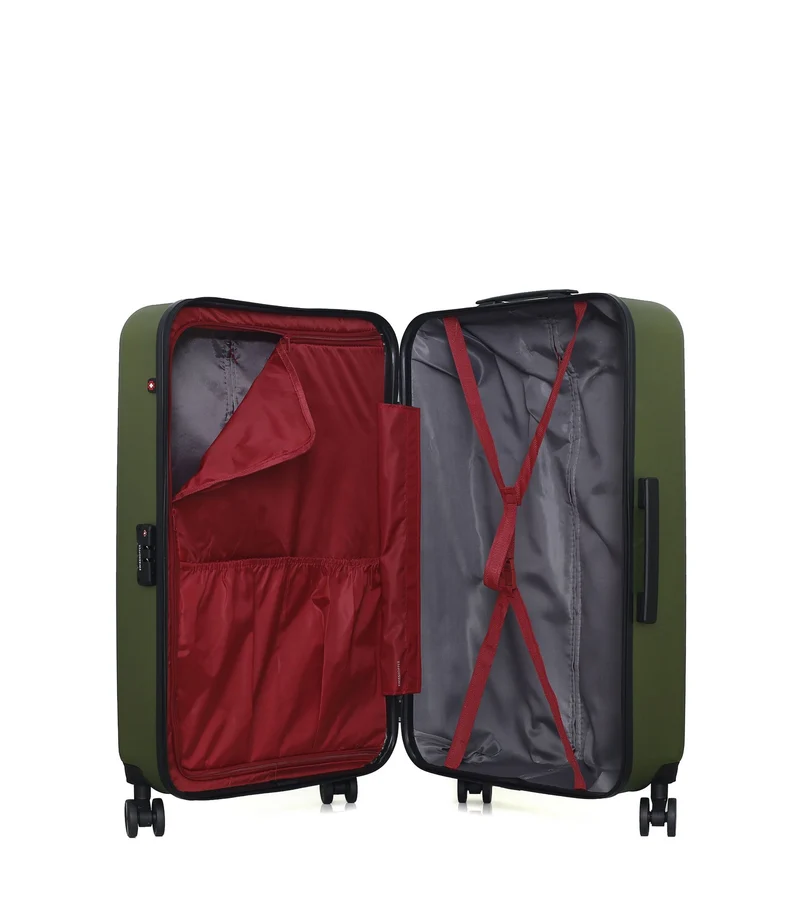 SWISS KOPPER – 2er-Pack – Großer Koffer und mittelgroßer Koffer ZURICH